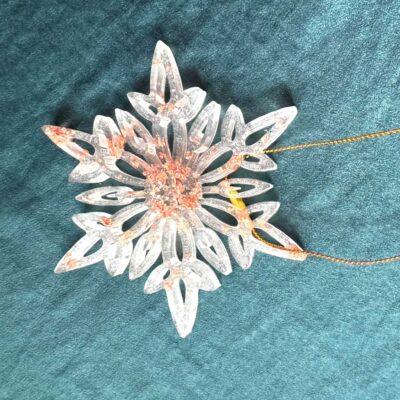 Schneeflocke / Transparent