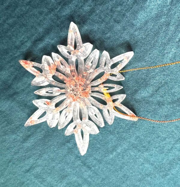 Schneeflocke / Transparent